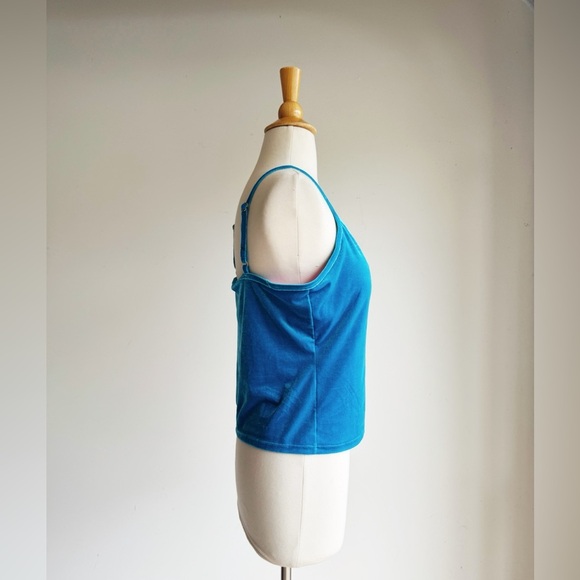 NWT LILLY PULITZER Blue Velvet Cassis Bra Tank Size Large - Picture 4 of 9